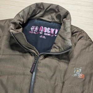 Rocky Athletic‎ Mobility Womens S Quilted Puffer Jacket Coat Lightweight ScentIQ